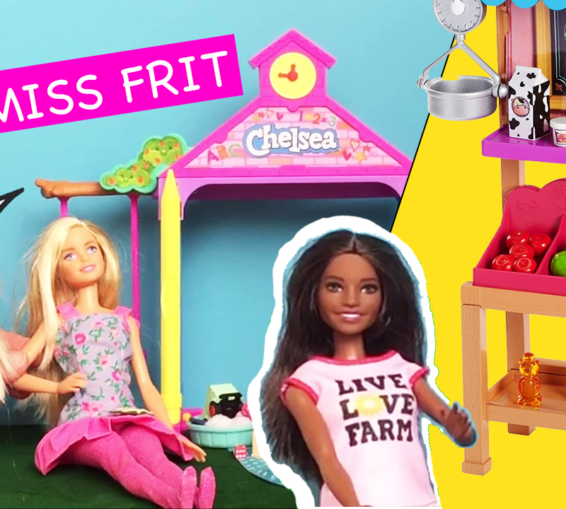 Barbie Grocery Market Stand